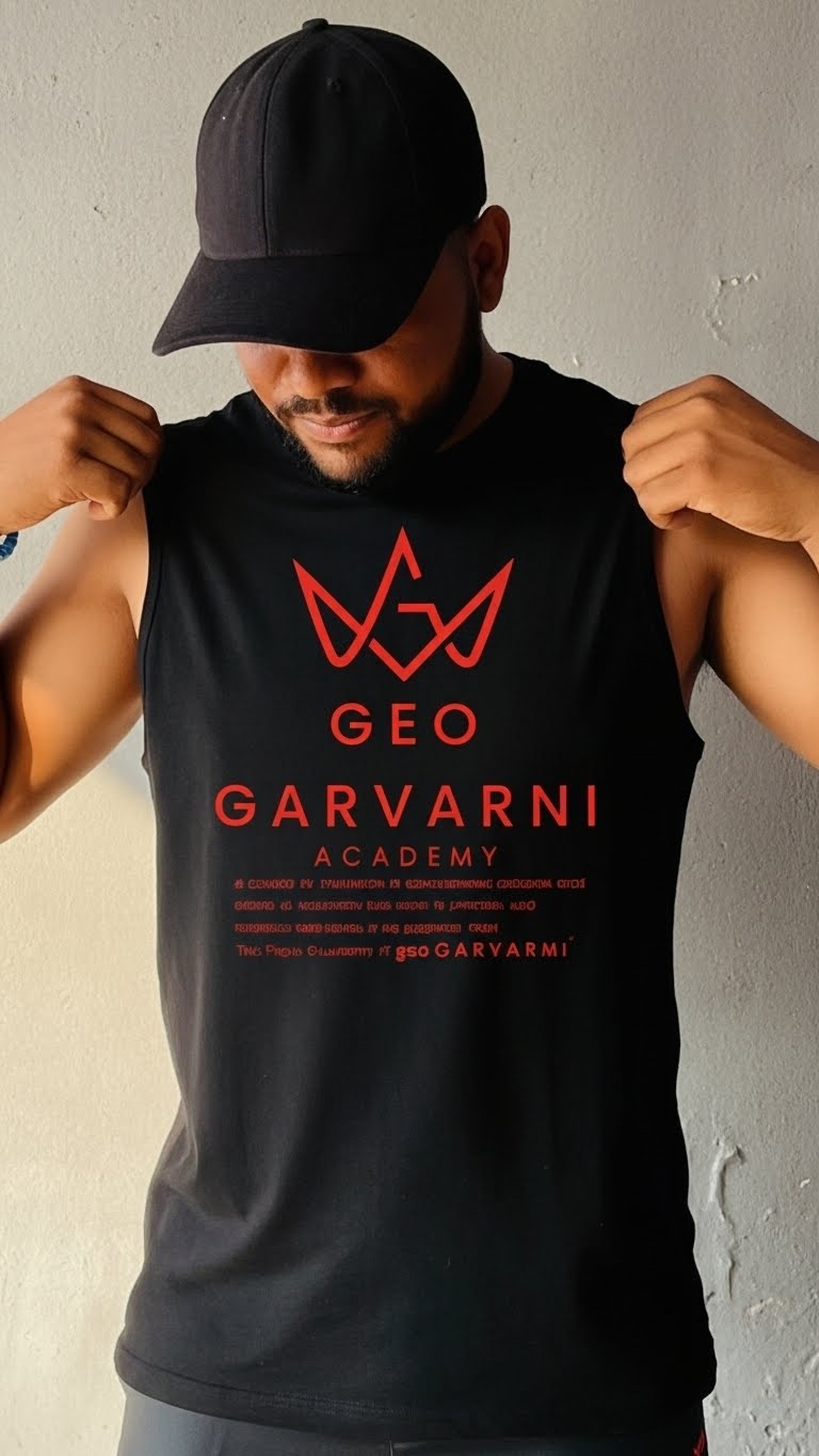 Geo Sleeveless Shirt